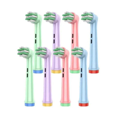 20/16/8/4PCS EB-10A/EB10-X Soft Bristle Kids Toothbrush Head Compatible For Oral b
