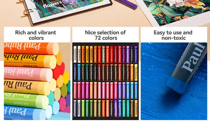 Paul Rubens Oil Pastels Professional Soft Oil Pastels for Artists, Beginners, Students, Kids Art Supplies