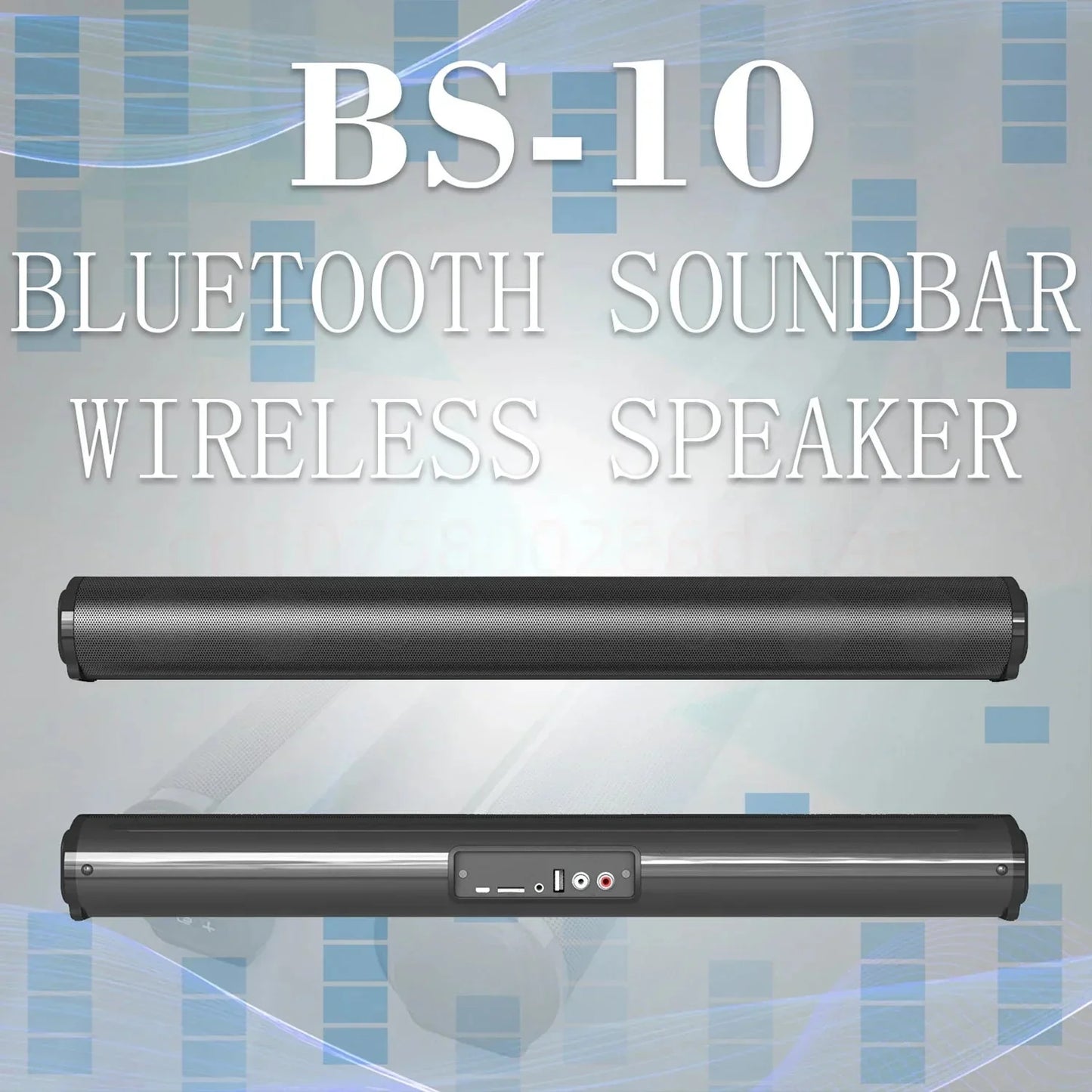 Super Powerful Sound Bar Portable Wireless Bluetooth Speaker Surround Stereo Home TV Sound Box Subwoofer FM Radio Home Theater