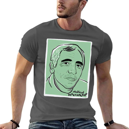 man t shirts 100% T-Shirt Makhmalbaf shirts casual t man t shirt man funny Mohsen cotton