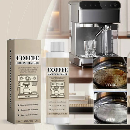 Coffee Machine Cleaning Solution Descaling Agent Get Cleaning All-Purpose Cleaner Kitchen Accessories 1 Bottle 100ml