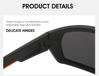 New Sunglasses for Men Sport Polarized Square Frame Camouflage Sun Glasses Driving Fishing Cycling Skiing Sun Eyewear UV400