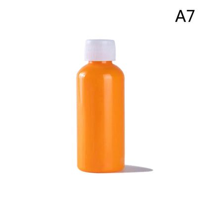 60ml/bottle acrylic paint 24Colors DIY Handmade Graffiti Bearbrick Statue Coloring Pigment Professional Paint Liquid Art Supplie