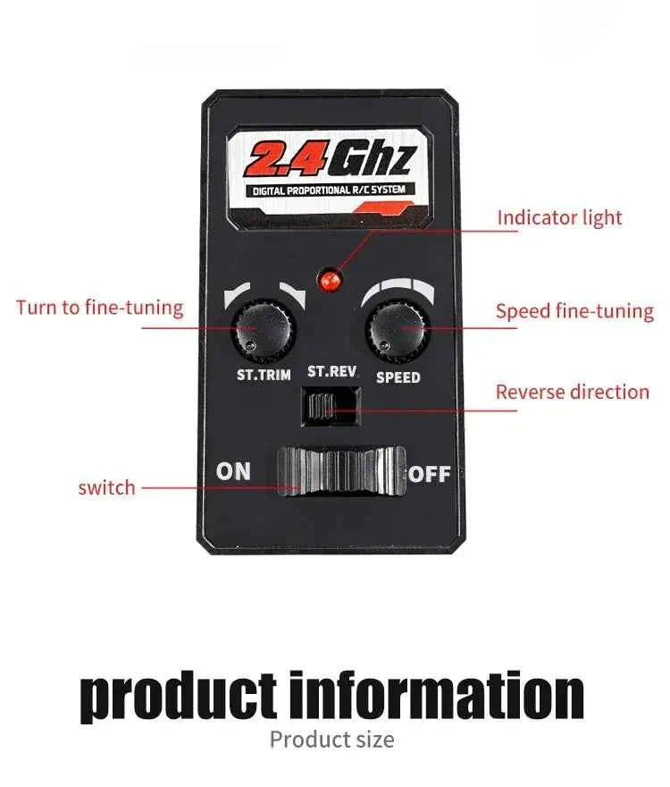 RC Car 75KM/H High Speed Racing Remote Control Car Truck for Adults 4WD Off Road Monster Trucks Climbing Vehicle Christmas Gift