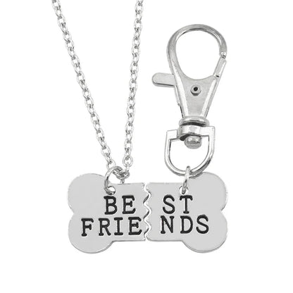 New Best Friends Necklace For Women Girls Broken Heart Puzzle Musical Note Pendant Necklaces BFF Friendship Forever Jewelry Gift