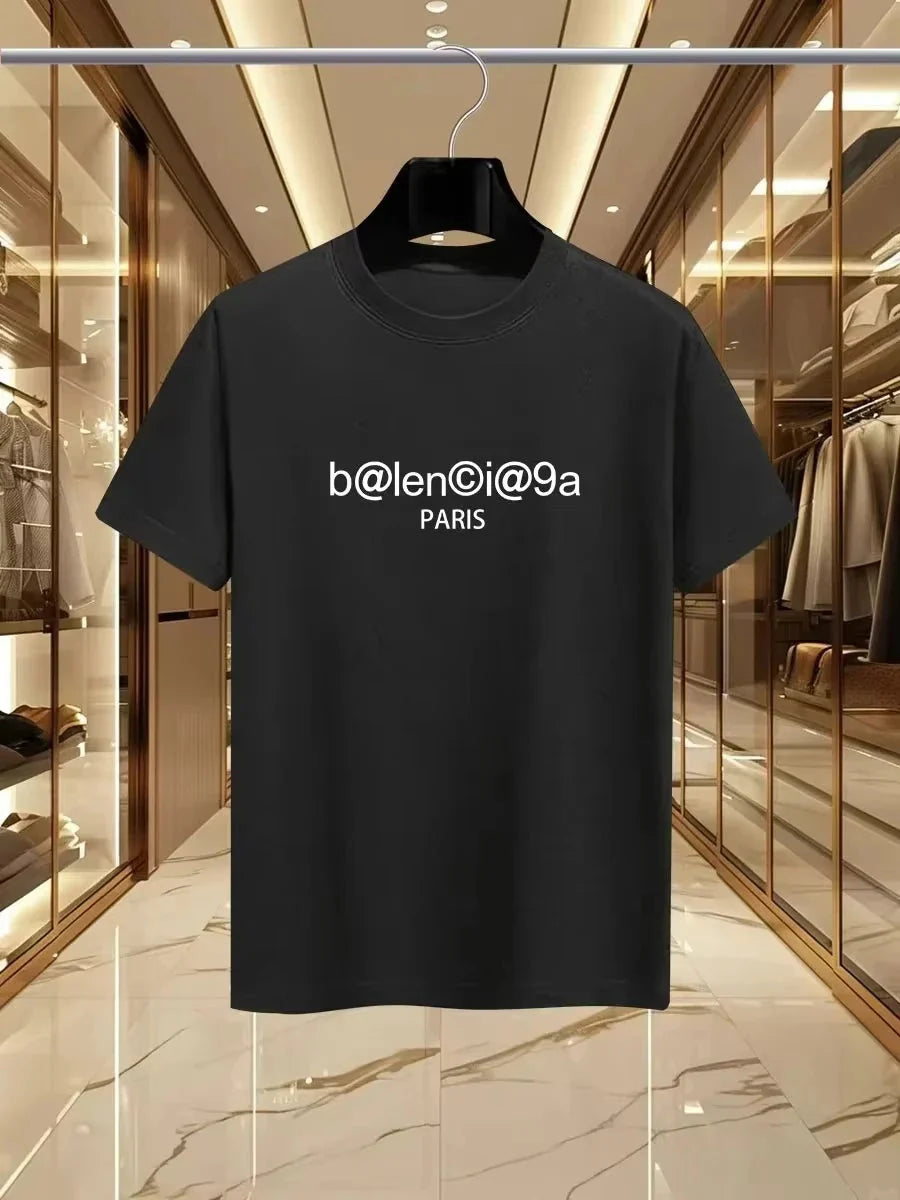 2026 hot item 100%cotton unisex shirt Paris Motorcycle style Luxury Clothing graphics spring summer Men's Women's O-neck Tshirt