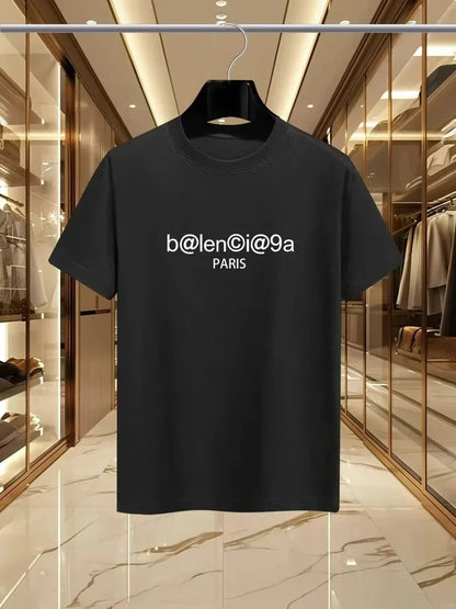 2026 hot item 100%cotton unisex shirt Paris Motorcycle style Luxury Clothing graphics spring summer Men's Women's O-neck Tshirt