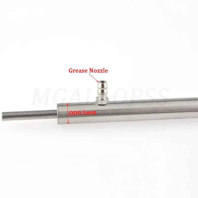 RC Boat L10/13/15/20/25/30/35cm Length Stainless Steel Tube+Grease Nozzle+4mm Stainless Steel Shaft for RC Electric Racing Boat