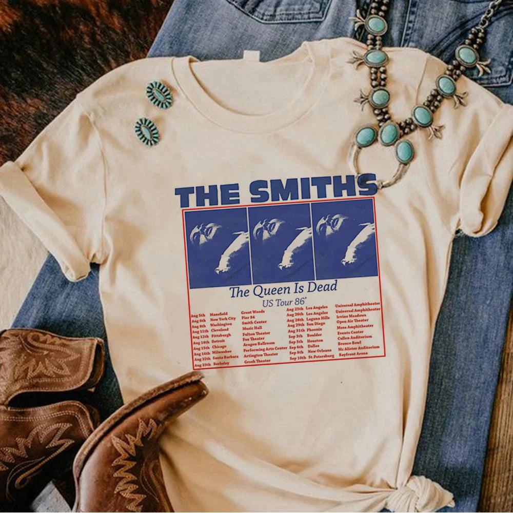 the Smiths t-shirts women funny tshirt female 2000s clothes