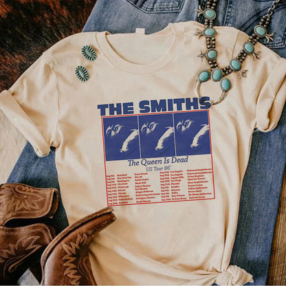 the Smiths t-shirts women funny tshirt female 2000s clothes