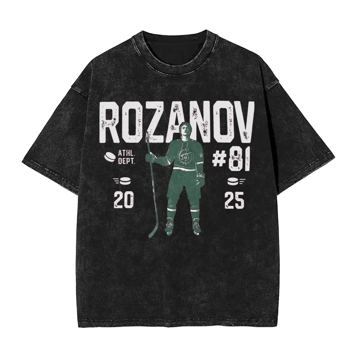 Mens T Shirt Ilya Rozanov 81 Boston Raiders Hudson Williams Washed T-Shirts Hipster  Summer Tee Shirt Y2K Funny Cotton Tops