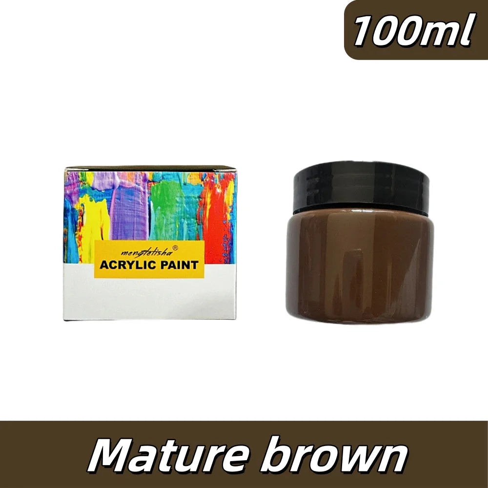 Acrylic Paint Professional Grade Painting Pigments Art Painting Waterproof Pigment Handicraft CreationIndoor Outdoor Creation
