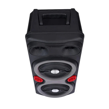 High Power Portable Karaoke Partybox Wireless Bluetooth Dual Speakers Outdooor Heavy Bass Subwoofer 6.5-inch Soundbar