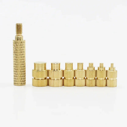 420/500Pcs Stainless Steel Heat Insert Nut TS100 Brass Hot Melt Insert Nuts for Welding Internal Thread Head Bolt Insert
