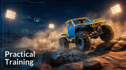 D1rc Rainforest Combat Vehicle Remote-Control Electric Four-Wheel Steering Climbing Car Rcrfc Competition-Specific Off-Road Car