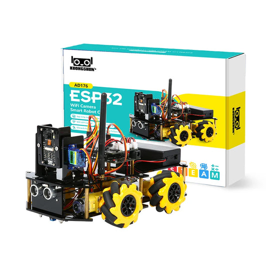 ESP32 Smart Robot Car Kit  Remote Control Car for Arduino Programming Project STEM Education Science Coding Kit