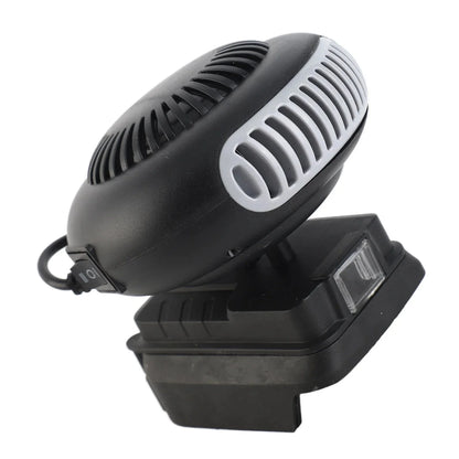 Electric Power Warm Air Blower Fan Heater Portable Small Space Heater Car Window Defogger Power Tool Parts Battery Powered