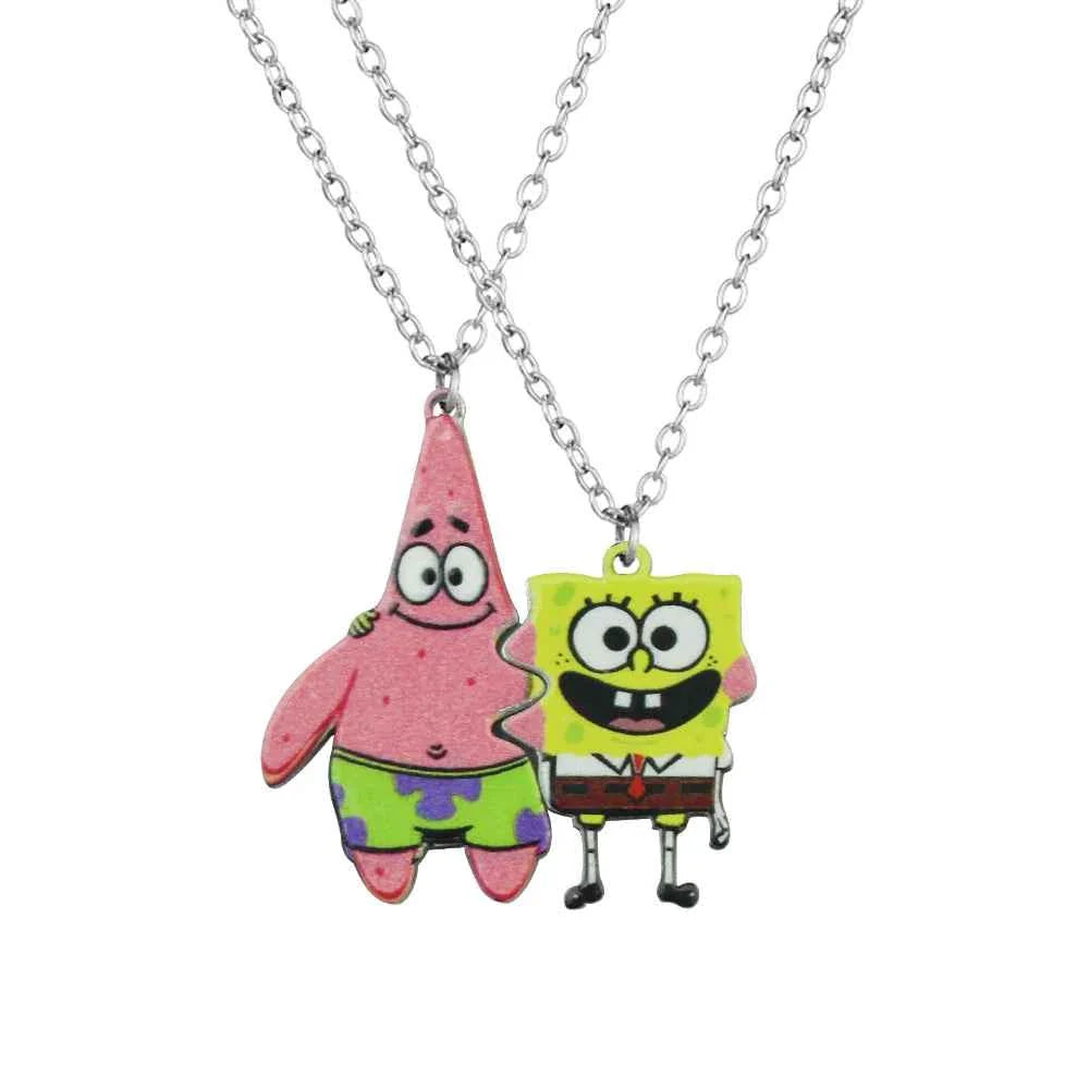Spongebob & Patrick BFF Necklaces