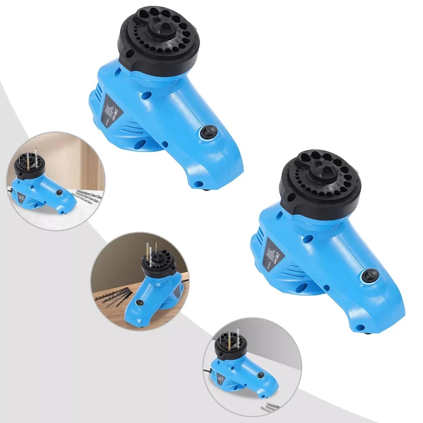 2Pcs 95W Electric Drill Bit Sharpener 1350RPM Drill Grinder Machine For Twist Drive Drill 3mm-12mm
