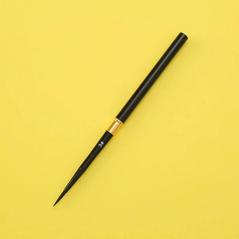Round tip detachable Travel Paintbrush, Student Painting Graffiti paintbrush Watercolor gouache Painting Beginner art set