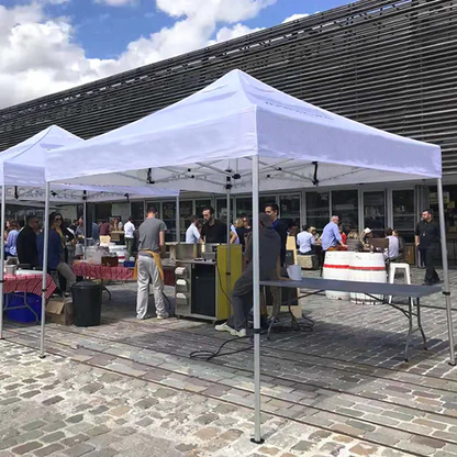 Large Outdoor Party Patio Gazebo - Waterproof Canopy with Removable Side Walls