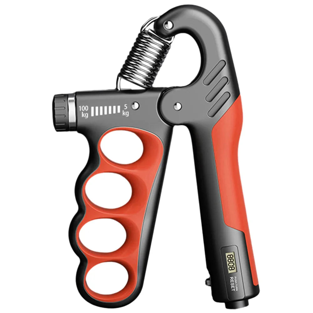 5-100 KG Grip Strength Trainer Non-Slip Gripper Stress Relief Adjustable Resistance for Musicians Athletes Hand Injury Recovery
