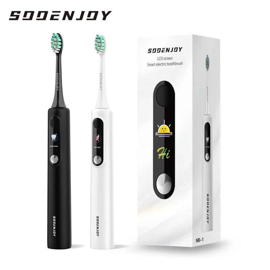 SOOENJOY Sonic Electric Toothbrush Smart LCD Screen Sonic Tooth Brush DIY Mode Automatic Cleaner Adult NB-1 Teethbursh