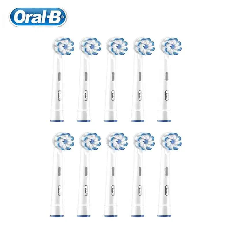 Oral-B EB60 Sensi Ultrathin Replacement Electric Toothbrush Heads Clean Care Sensitive Original Tooth Brush Refill 1-12 pcs