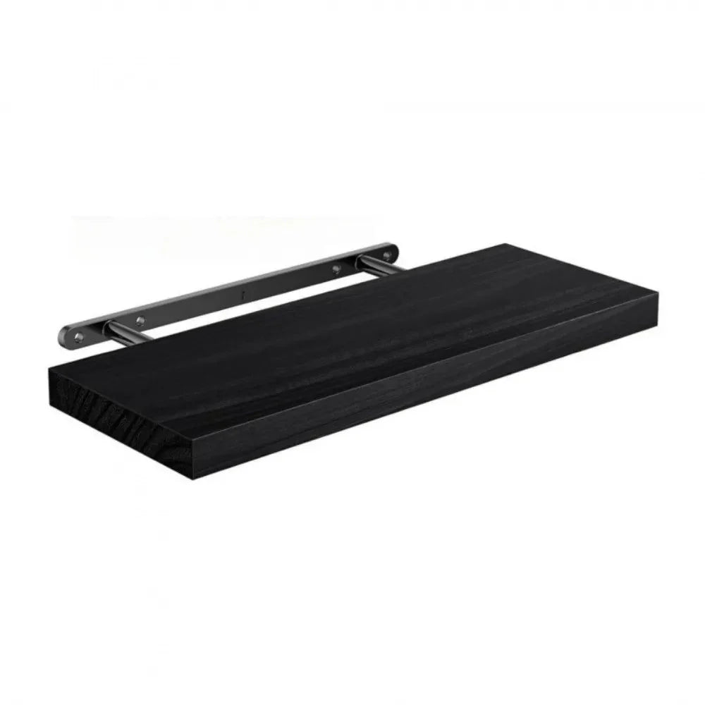 Solid Wood Solid Wooden Floating Shelves Wall Mounted Storage Rack Wall Mounted Bookshelf Floating Design Book Shelf