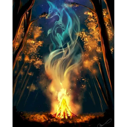 Diy Paint By Numbers For Adults Beginners Wolf Animals Acrylic Painting By Number Kits Home Decoration Framelessless