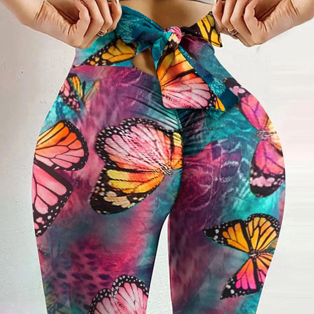 Seamless Tie Dye Leggings Women Sexy Fitness Gym Legging Push up High waist Leggings Sport Pants Women Clothing