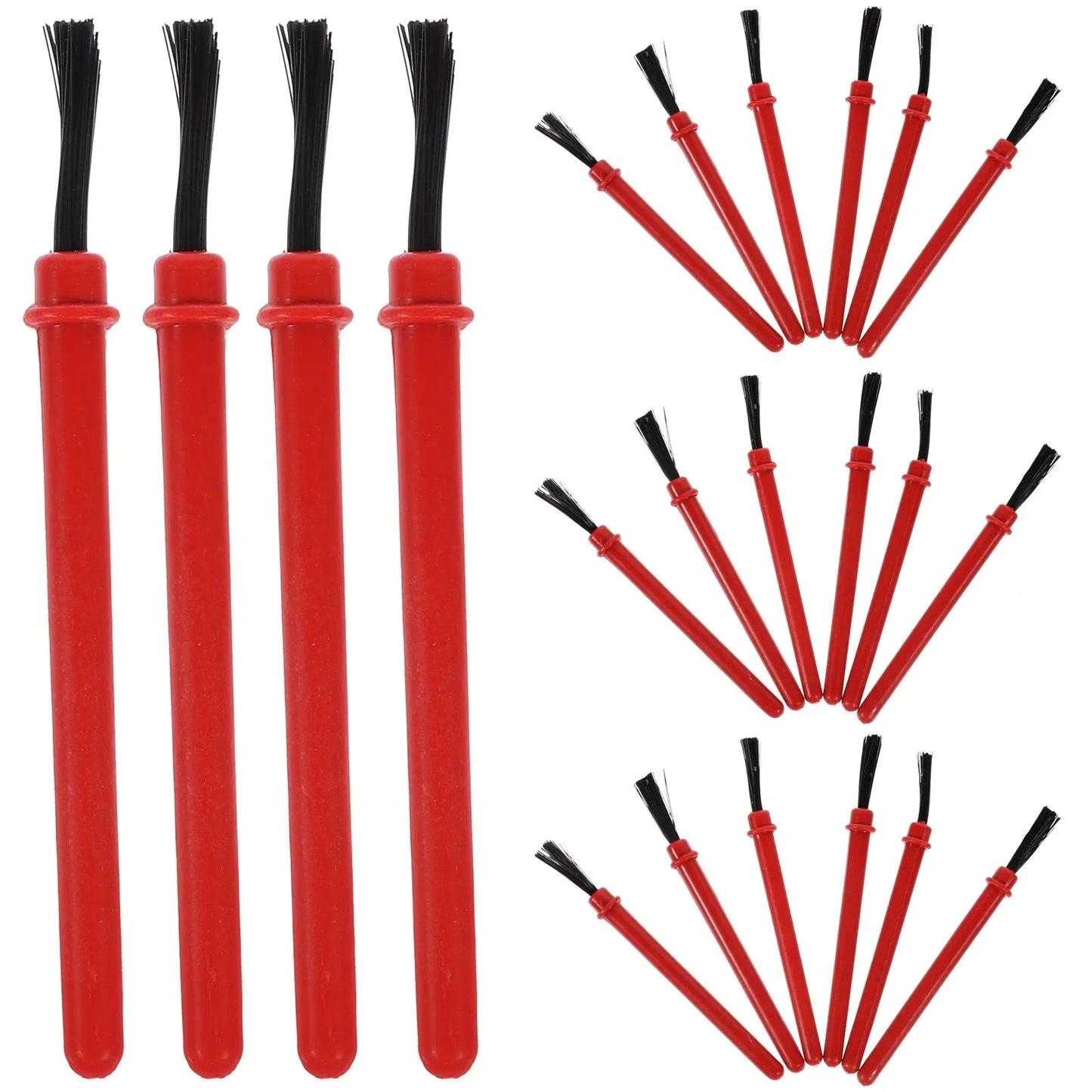 100Pcs Paint Brushes for Toddlers 2-4 Years Art Watercolor Acrylic Pigment Portable Durable PP Material Easy to Clean