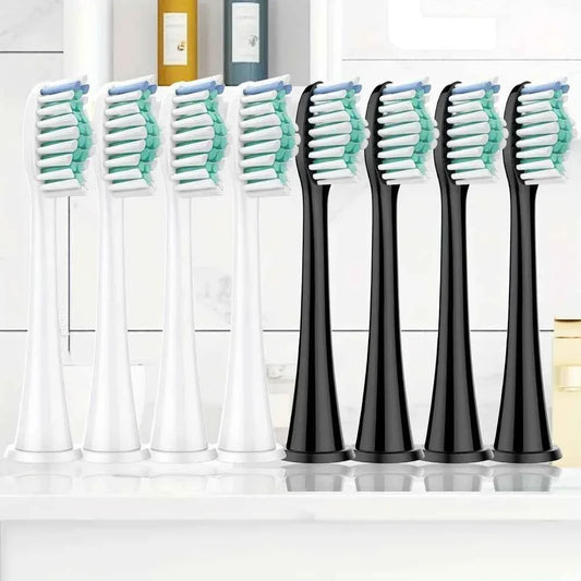 8PCS Replacement Toothbrush Heads, suitable for Philips Sonicare, Professional Electric Toothbrush Heads, Brush Heads suitable