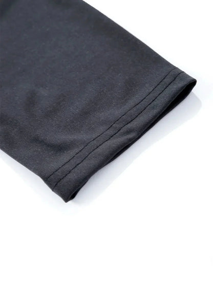 Men's Long Sleeve T Shirts of PARIS Printing Solid Color Casual Tops Autumn High Quality Loose T-Shirt Men Classic Clothing