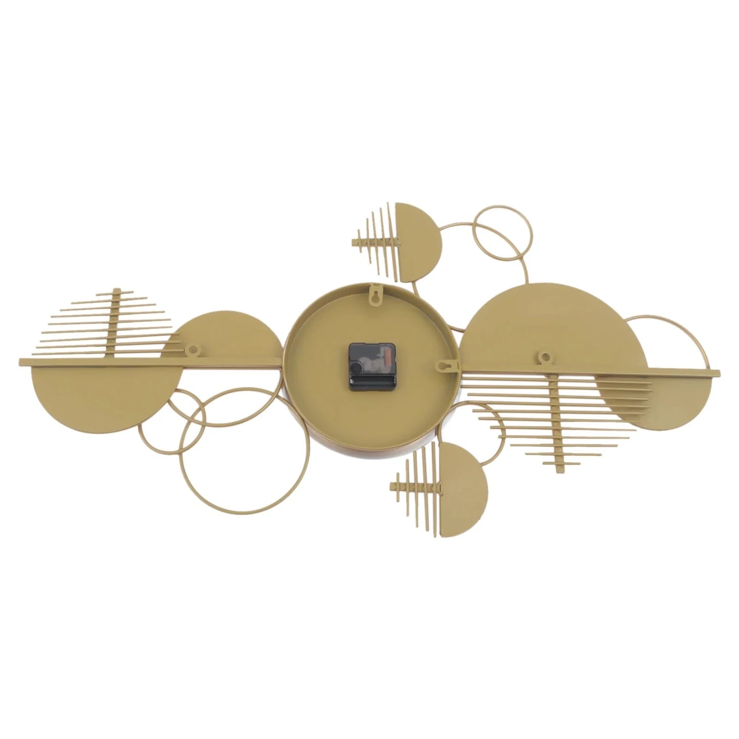 Gold Metal Creative Minimalist Style Decorative Clock