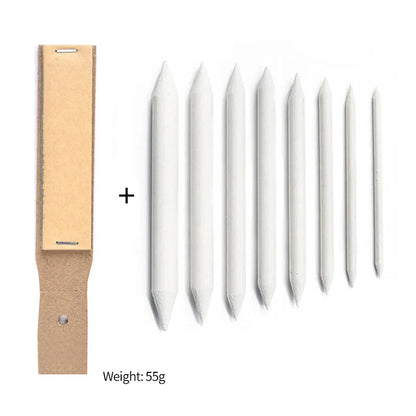 Blending Stumps and Tortillions Paper Art Blenders with Sandpaper Pencil Sharpener Pointer Artist Set For Art Drawing Supplies