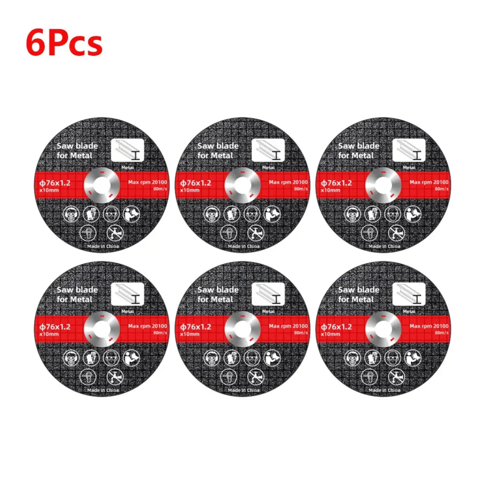1-30PCS 76mm Metal Cutting Discs Sanding Grinding Cut Off Circle Wheels Saw Blades Discs for Electric Angle Grinder Accessories