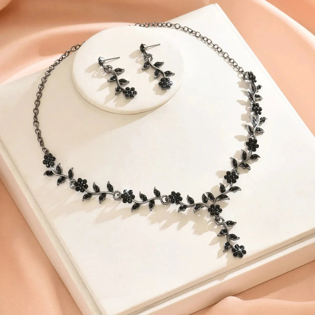 Elegant Flower Design Jewelry Set, Fashion Jewelry for Party, Daily Clothing Decor, Trendy All-match & Exquisite Jewelry