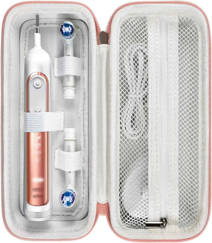 Toothbrush Travel Case Compatible with Oral-B Pro 1000, 2000, 3000, 3500, 1500/ for Philips Sonicare ProtectiveClean 4100 5100