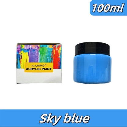 Acrylic Paint Professional Grade Painting Pigments Art Painting Waterproof Pigment Handicraft CreationIndoor Outdoor Creation