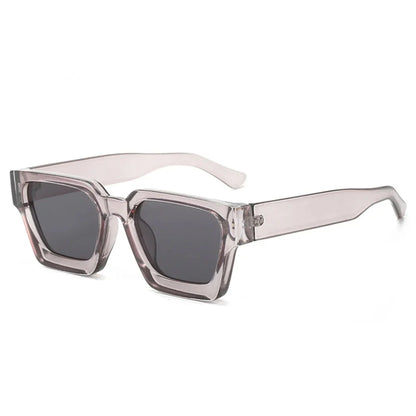KLASSNUM Men Square Frame Sunglasses 2025 Luxury Brand Designer Sun Glasses Retro Trendy Shades UV400 Unisex Women Glasses New