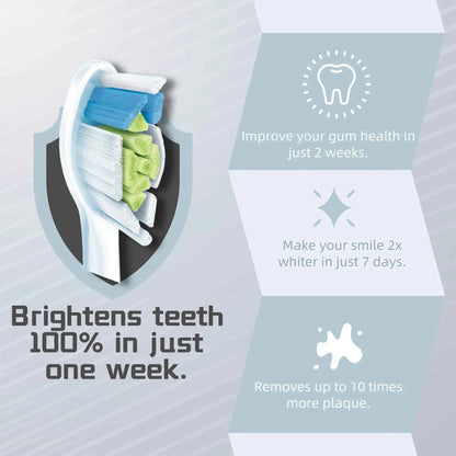 Philips Sonicare Diamond Clean HX9332 Electric Toothbrush Handle,Equipped with a travel charging case and two brush heads