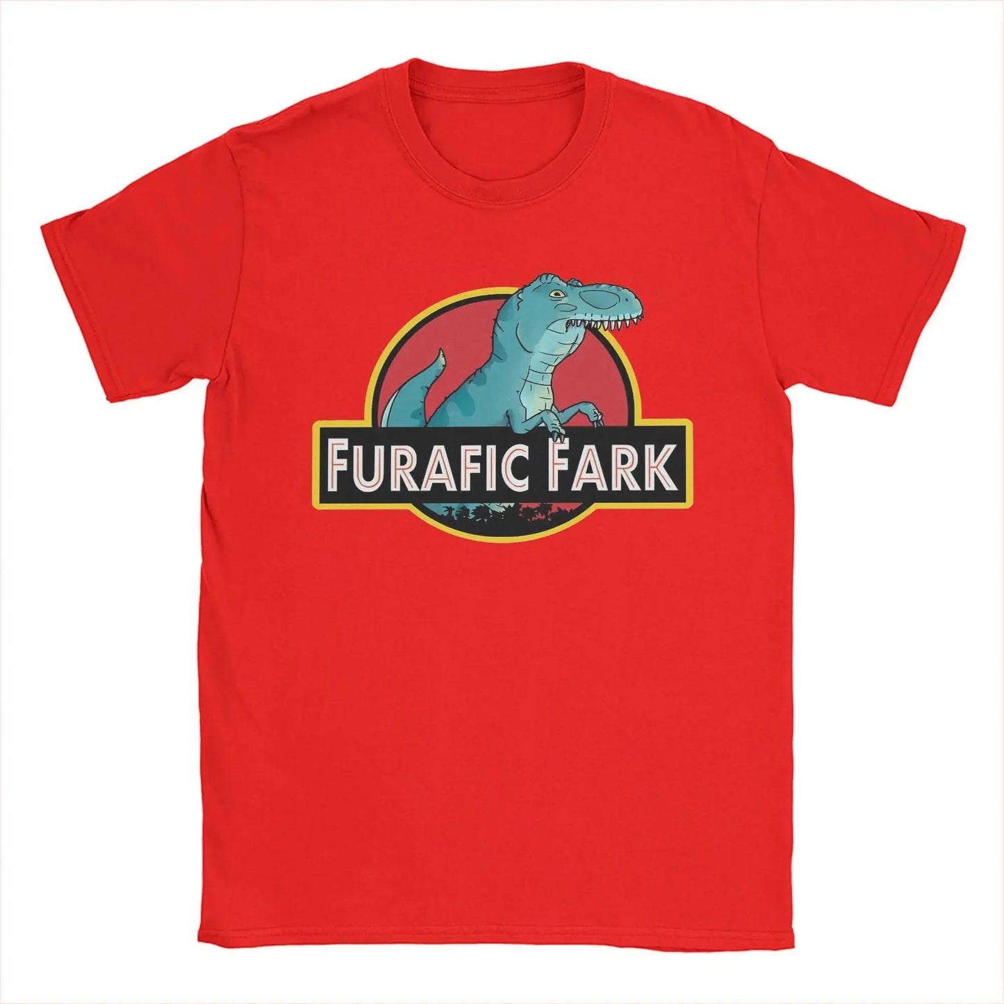 Men Furafic Fark 2 T Shirts Meme Pure Cotton Clothing Unique Short Sleeve Crewneck Tees Plus Size T-Shirts
