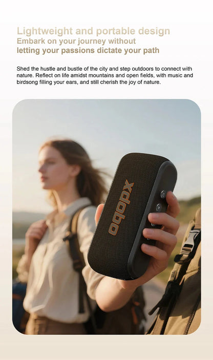 60W Soundbar XDOBO X8IV Subwoofer Speaker 8000mAh Deep Bass Outdoor Smart Phone TV Home Cinema Loudspeaker With Alloy Design