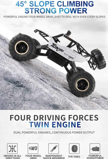 RC Off road Truck 1:12/16 4WD RTR Durable Beginner All Terrain RC Cars High Speed 20Km/h Remote Control Monster Truck Gifts Toys