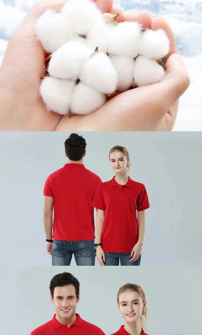Mens Polo Shirts Short Sleeve Casual Solid Color Fashion Summer Lapel Male Turndown Tops Work Clothes Breathabl Comfortable