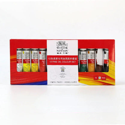 Professional 12/18/24 Colors 12 ML Tube Oil Paints Art For Artists Canvas Pigment Art Supplies Drawing Set