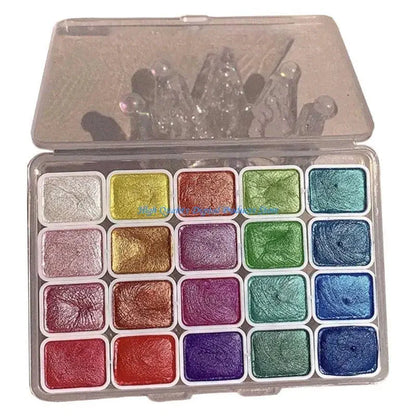U2JE Professional Watercolor Paints Artist Art Set for Beginner Art Painting Art