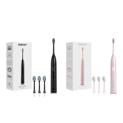 SUBORT S2 Sonic Electric Toothbrush for Men Women Houseehold Whitening IPX7 Waterproof Toothbrush Ultrasonic Auto Tooth Brush