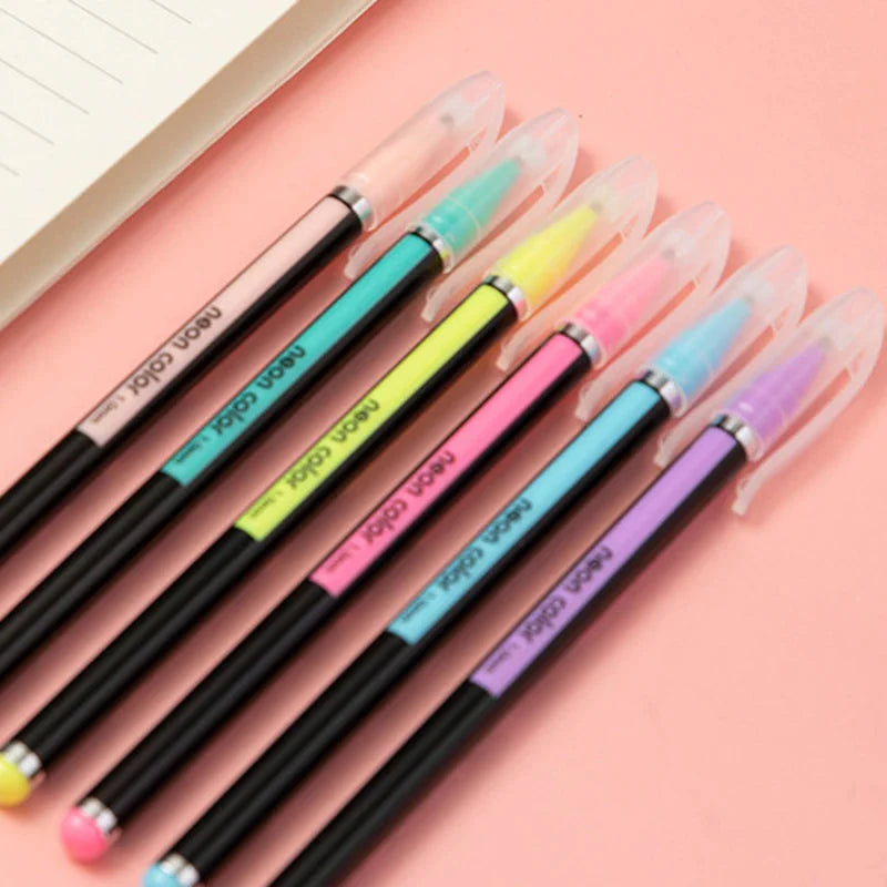 Kit 60 Colored Gel Pen Set, Glitter Metallic Pastel Neon Pen 12 24 36 48 Colors